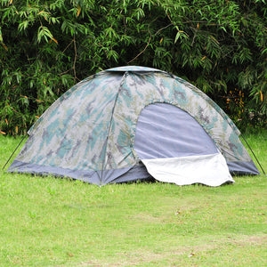 Experience the Great Outdoors with the Double Camouflage Tent