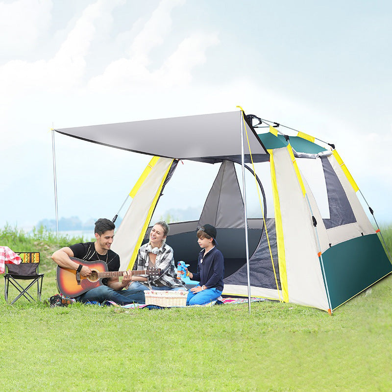 Discover the Ultimate Outdoor Experience with the Automatic Tent Outdoor Camping Barbecue