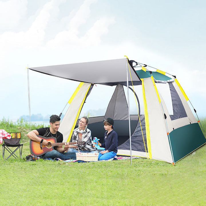 Discover the Ultimate Outdoor Experience with the Automatic Tent Outdoor Camping Barbecue