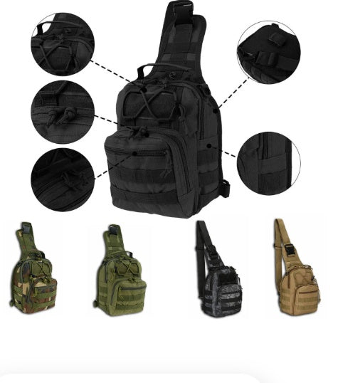 The Ultimate Tactical Sling Shoulder Bag for Outdoor Enthusiasts