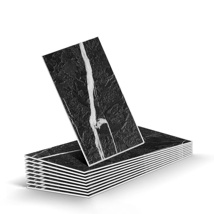 100 Tiles Peel And Stick Backsplash 3 In. X 5.9 In. X 0.12 In. PVC Subway Wall Tile, White ,12 Sq. Ft.Case--Prohibited From Being Sold On Wayfair And Amazon Platforms