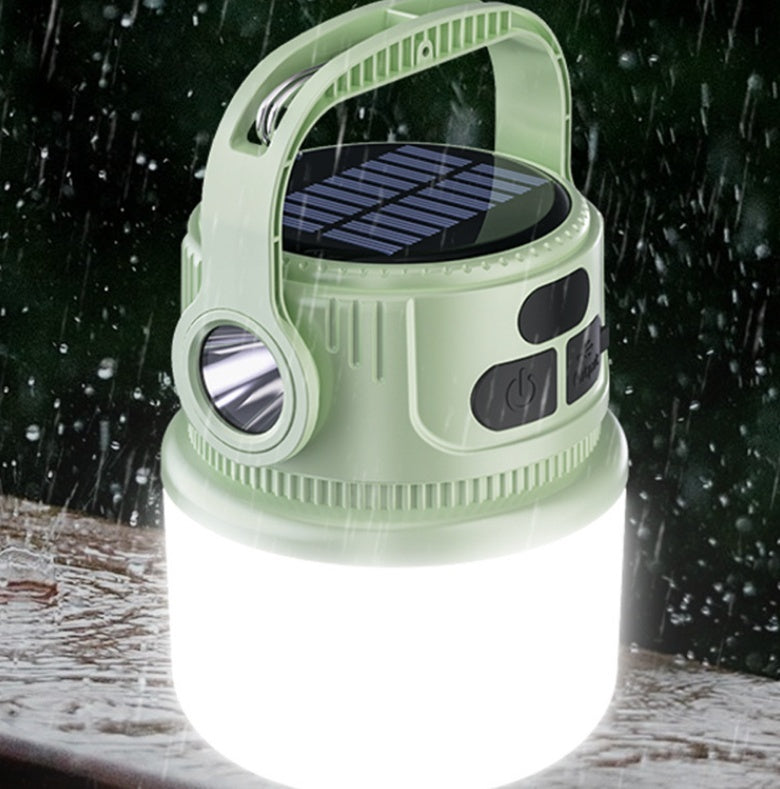 Solar Multi-gear Adjustable Outdoor Camping Lantern