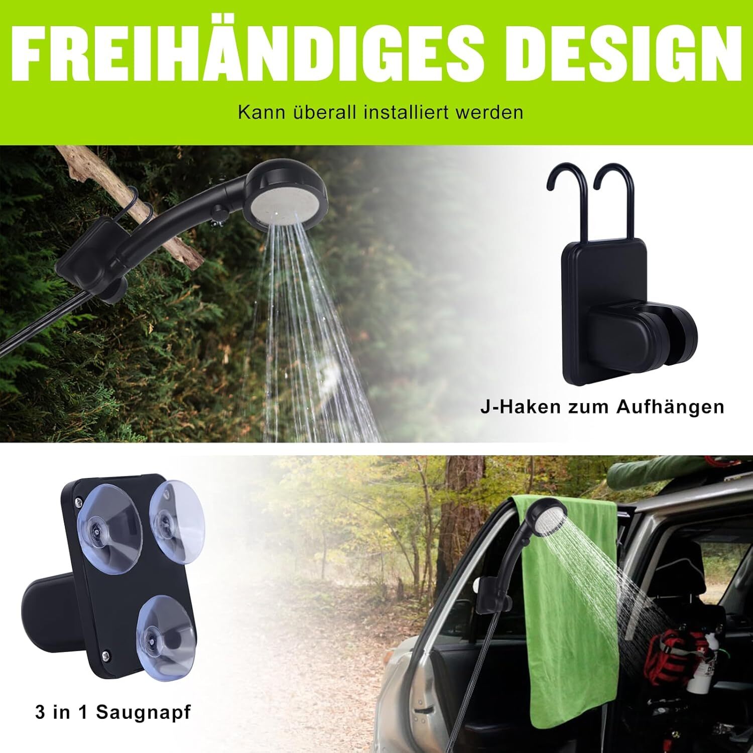 Rechargeable Portable Shower Camping Shower Camp Outdoor Shower Electric