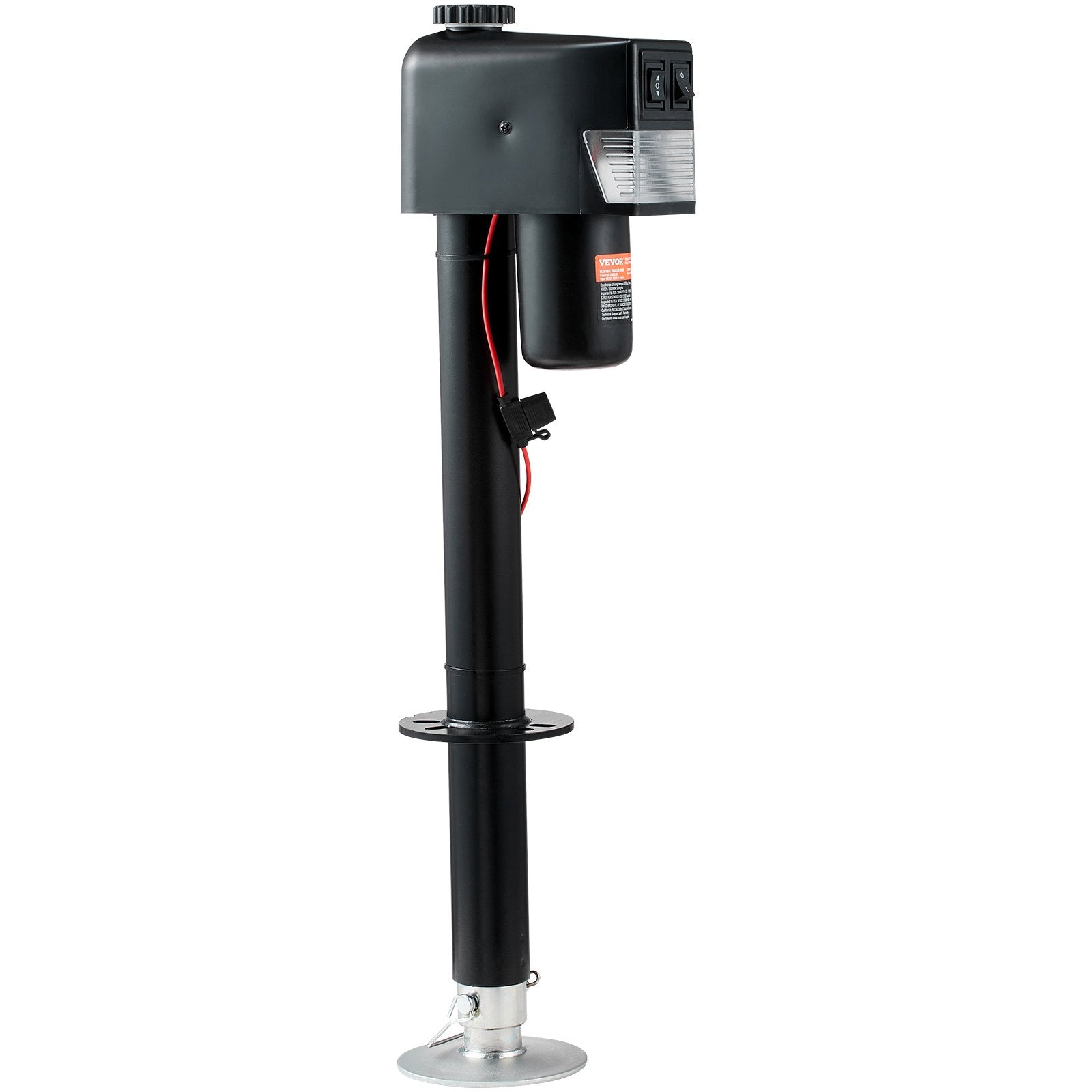 VEVOR Electric Trailer Jack, Power Tongue Jack Weight Capacity 3500 Lbs, Electric Tongue Jack With Waterproof Cover For Lifting RV Trailer, Horse Trailer, Utility Trailer, Yacht Trailer