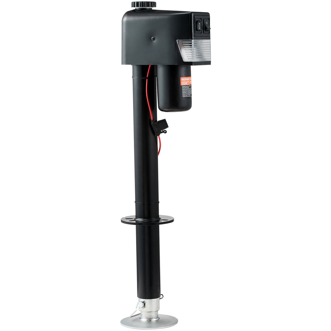VEVOR Electric Trailer Jack, Power Tongue Jack Weight Capacity 3500 Lbs, Electric Tongue Jack With Waterproof Cover For Lifting RV Trailer, Horse Trailer, Utility Trailer, Yacht Trailer
