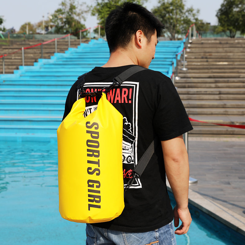 15L Floating Waterproof Dry Bag with Wet and Dry Separation
