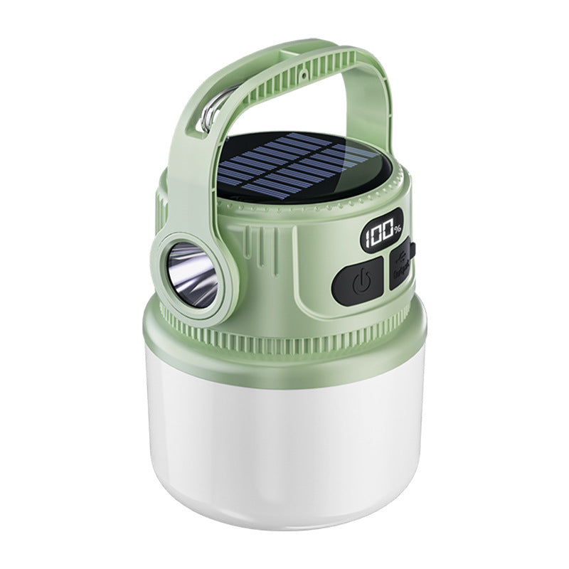 Solar Multi-gear Adjustable Outdoor Camping Lantern