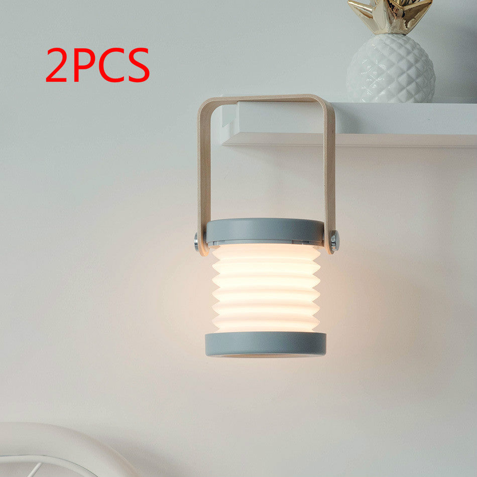 Foldable Dimmable LED Reading Night Light USB Rechargeable