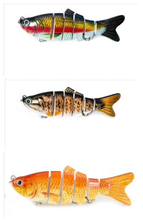 6-Segment Multi-Jointed Hard Fishing Lure 10cm 17g