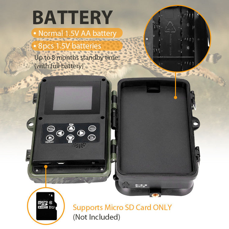 HC801A Hunting Trail Camera Night Vision 1080P 16MP