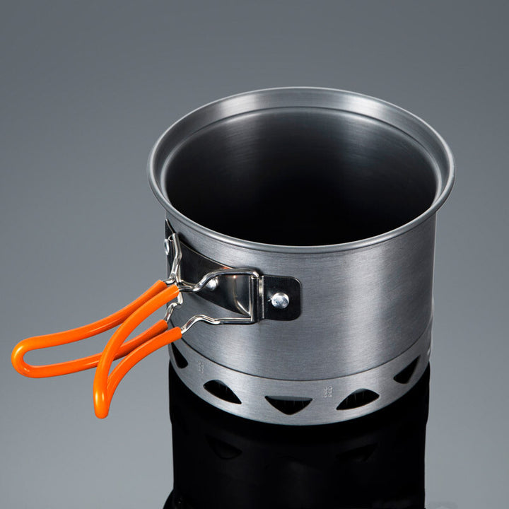 Heat-collecting Single-pot Mountaineering Camping Cookware