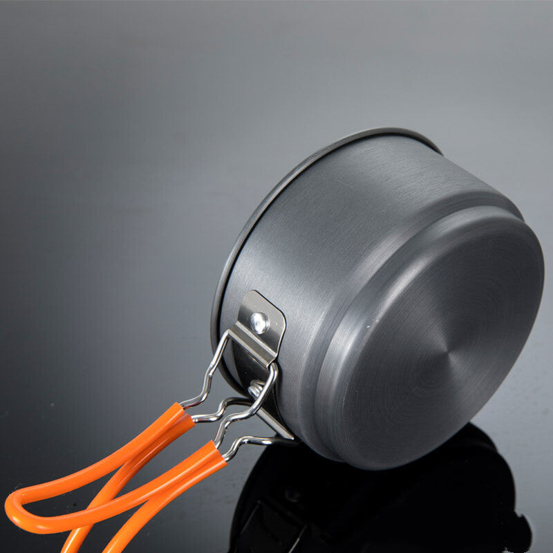 Heat-collecting Single-pot Mountaineering Camping Cookware