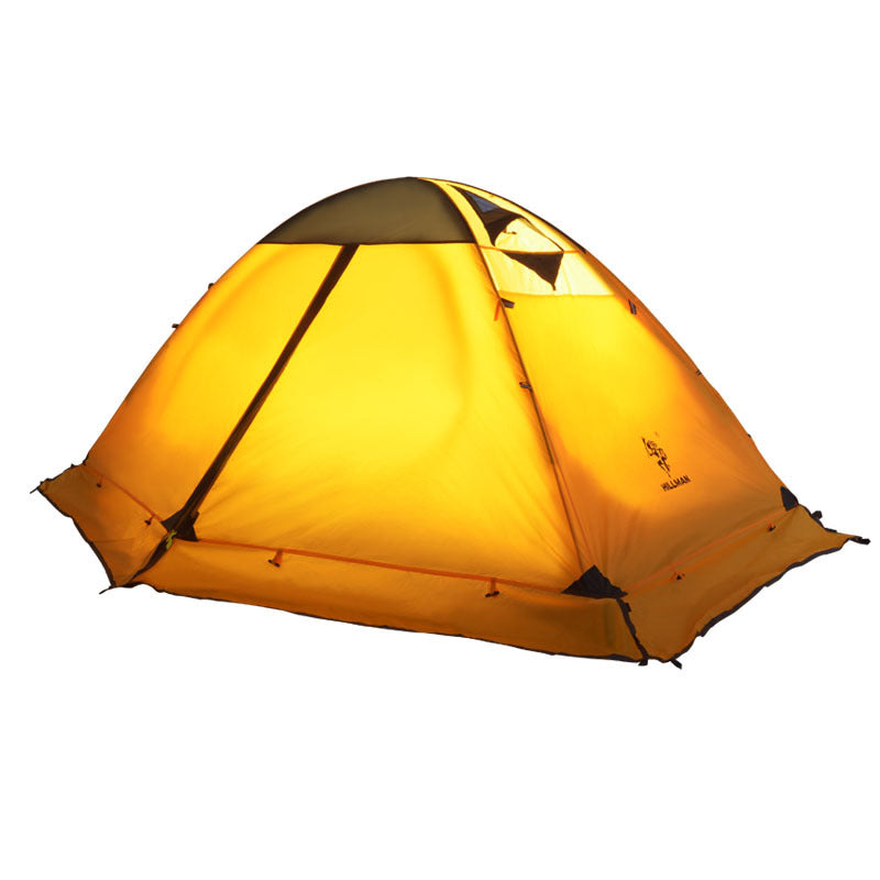 Outdoor Camping  Double-layer Aluminum Pole Tent