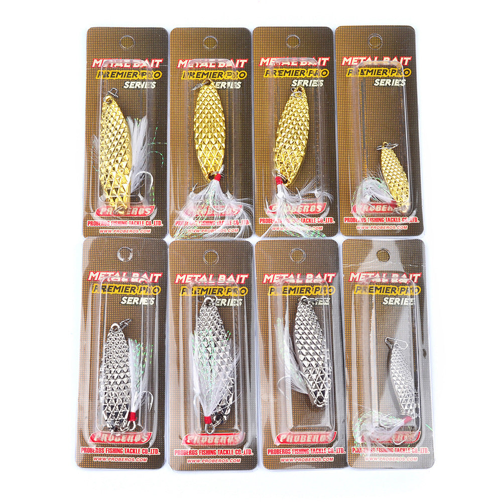 Metal Sequins Bait 10g Lure Sequins Gold Silver Bait