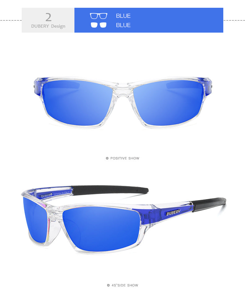Retro Polarized D620 Sports Men Riding Sun Glasses
