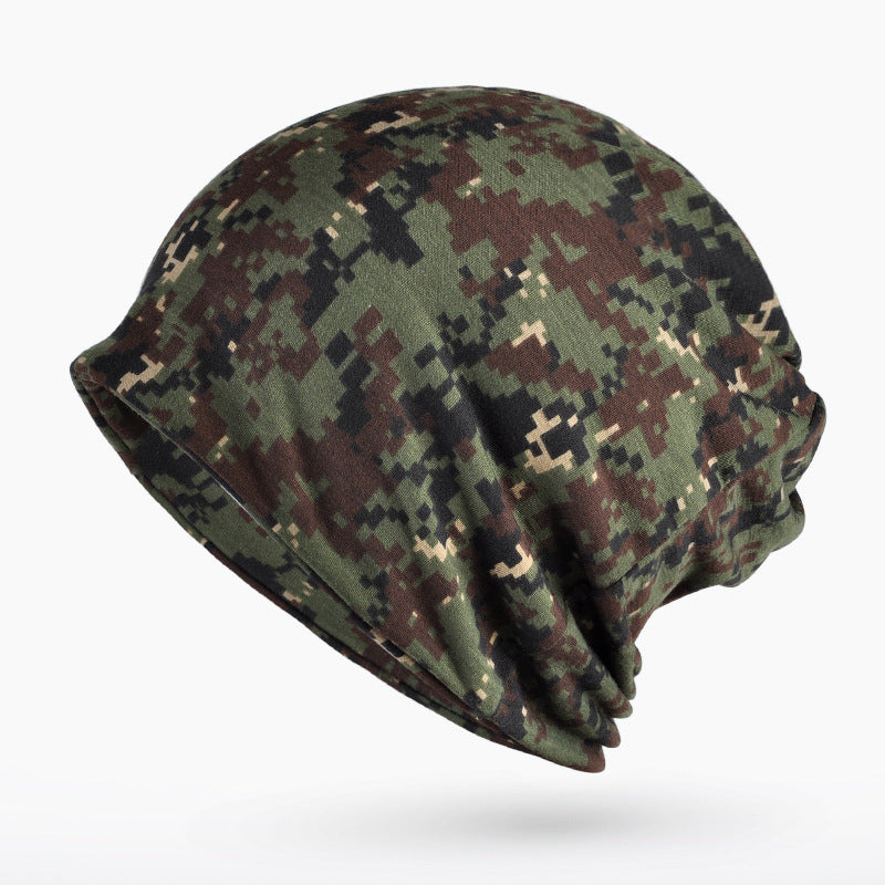 Men’s and Women’s Dual Use Camouflage Cap with Visor