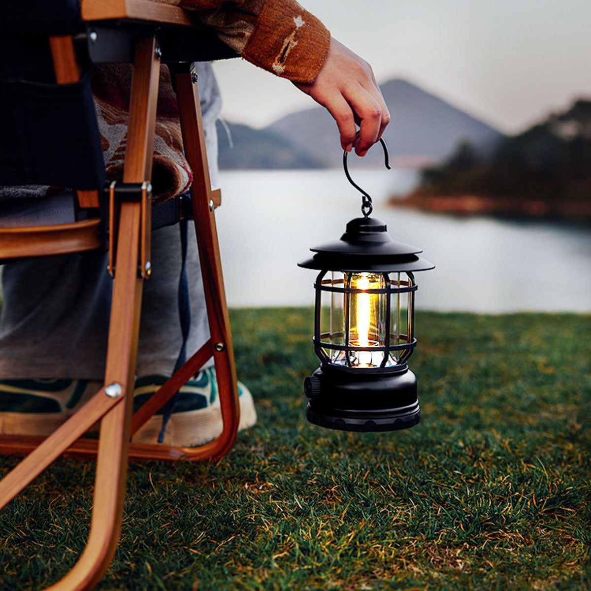 Vintage Outdoor, Revolving Lantern