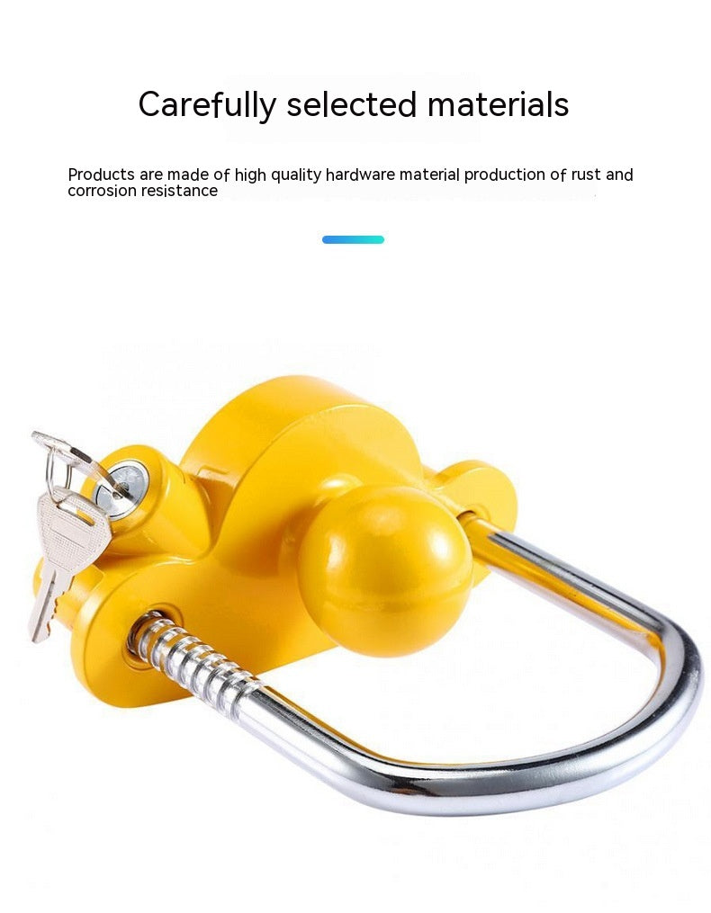 Car Trailer Hook Lock Yacht RV Connector