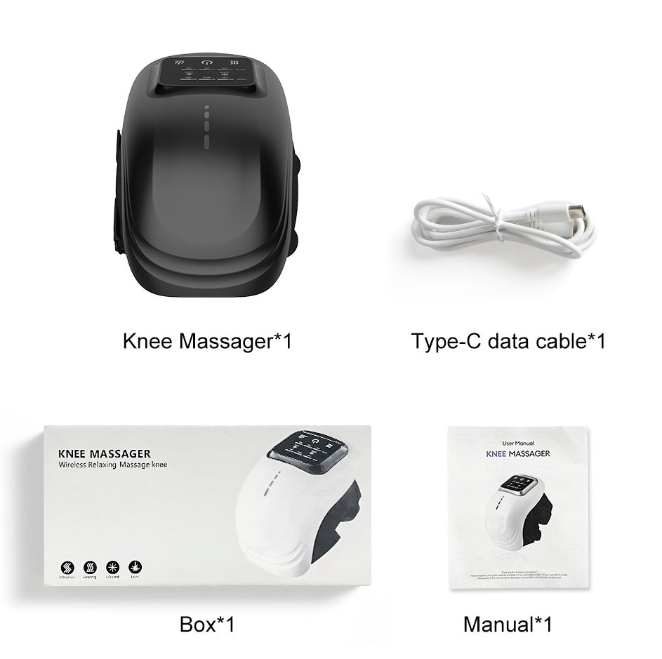 Electric Smart Knee Massager Rechargeable Pain Relief with Heating