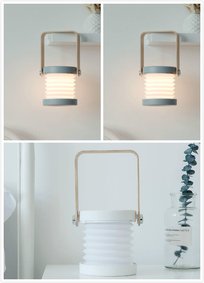 Foldable Dimmable LED Reading Night Light USB Rechargeable