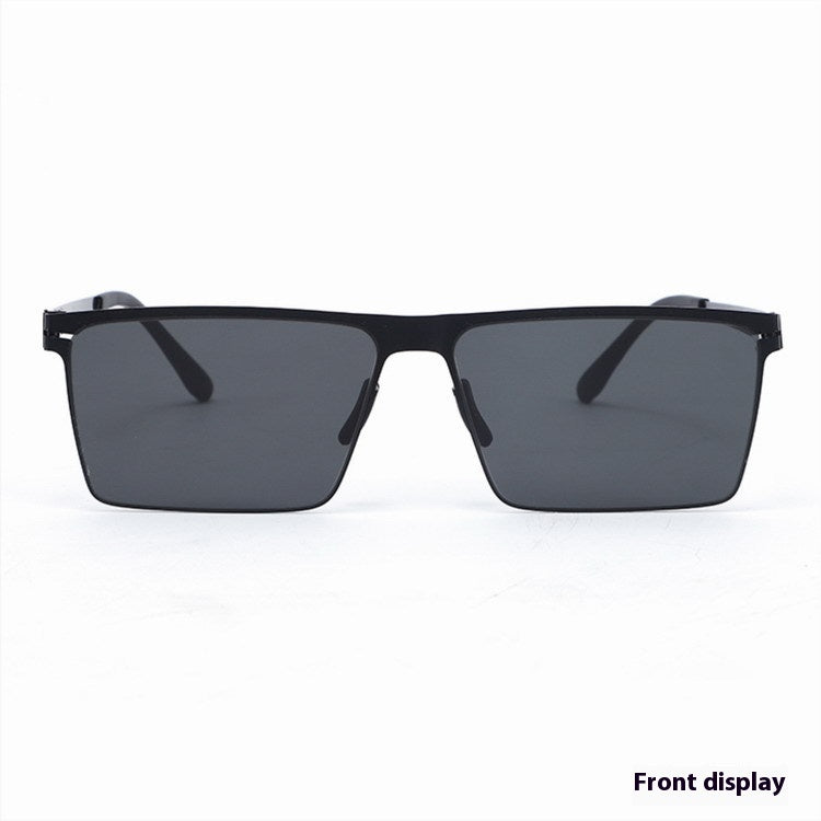 Korean Style Polarized Square Sunglasses for Men and Women