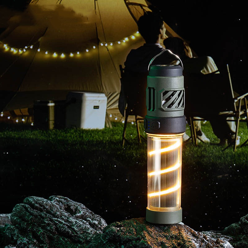 Outdoor Mosquito Killing Lamp Power Torch Camping Lantern