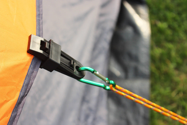 Outdoor Camping Tent Wind Rope Fixing Plastic Clip
