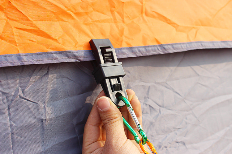 Outdoor Camping Tent Wind Rope Fixing Plastic Clip