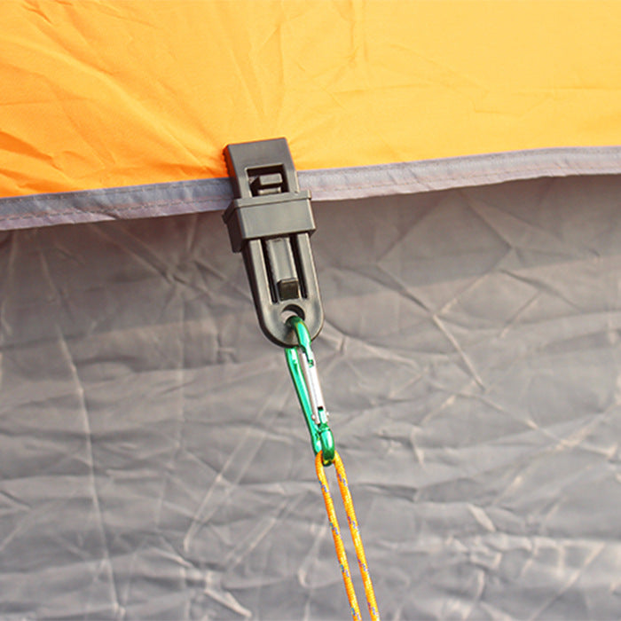 Outdoor Camping Tent Wind Rope Fixing Plastic Clip