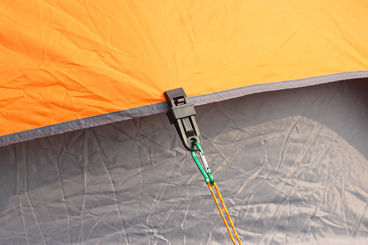 Outdoor Camping Tent Wind Rope Fixing Plastic Clip