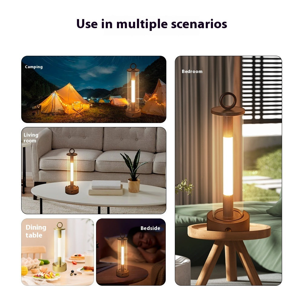 Bedroom Bedside Small Night Lamp Camping Lantern