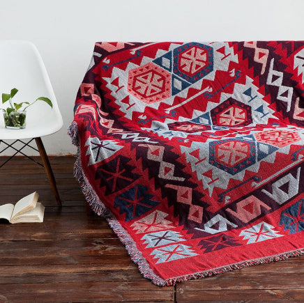 Wind Camping Rugs Outdoor Picnic Blanket Nap Blanket Bohemian Nap Blanket