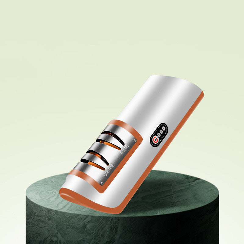 USB Rechargeable Electric Knife Sharpener Adjustable Kitchen Tool