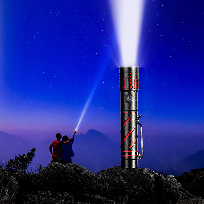 LED Laser Long Range Flashlight