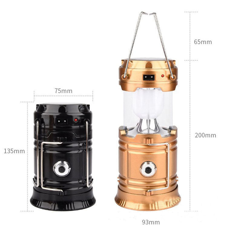 Multifunctional Telescopic Outdoor Camping Lantern Camping Tent Lamp