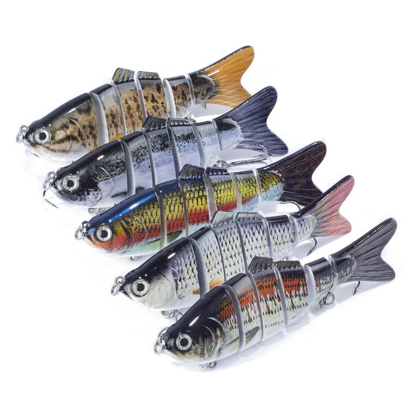 6-Segment Multi-Jointed Hard Fishing Lure 10cm 17g