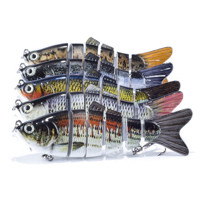 6-Segment Multi-Jointed Hard Fishing Lure 10cm 17g