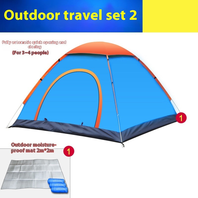 Multi-person Camping  Double-door Tent