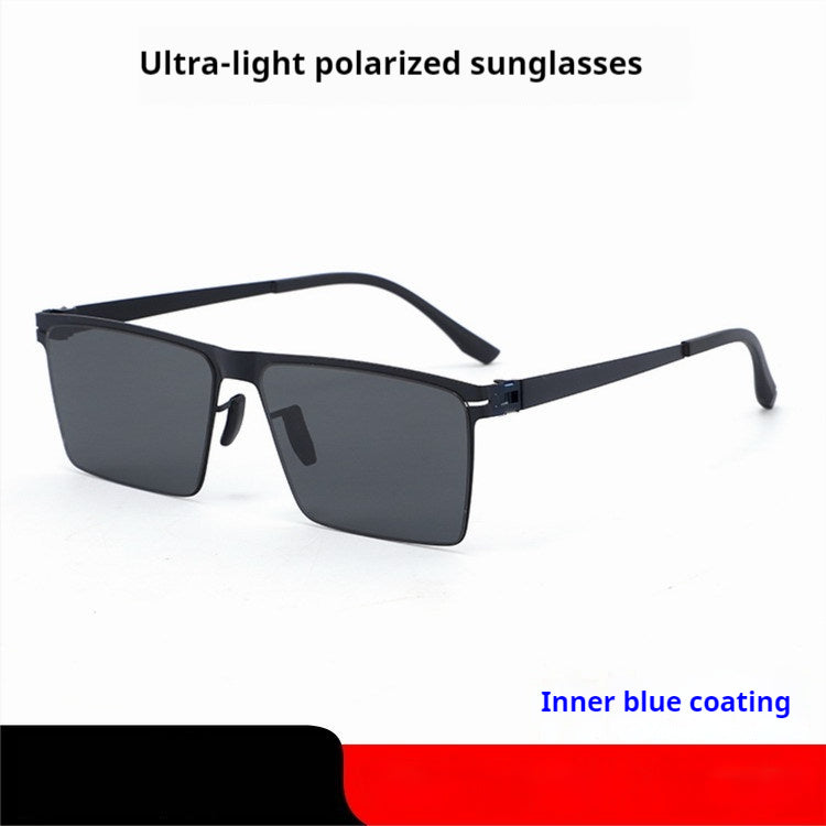 Korean Style Polarized Square Sunglasses for Men and Women