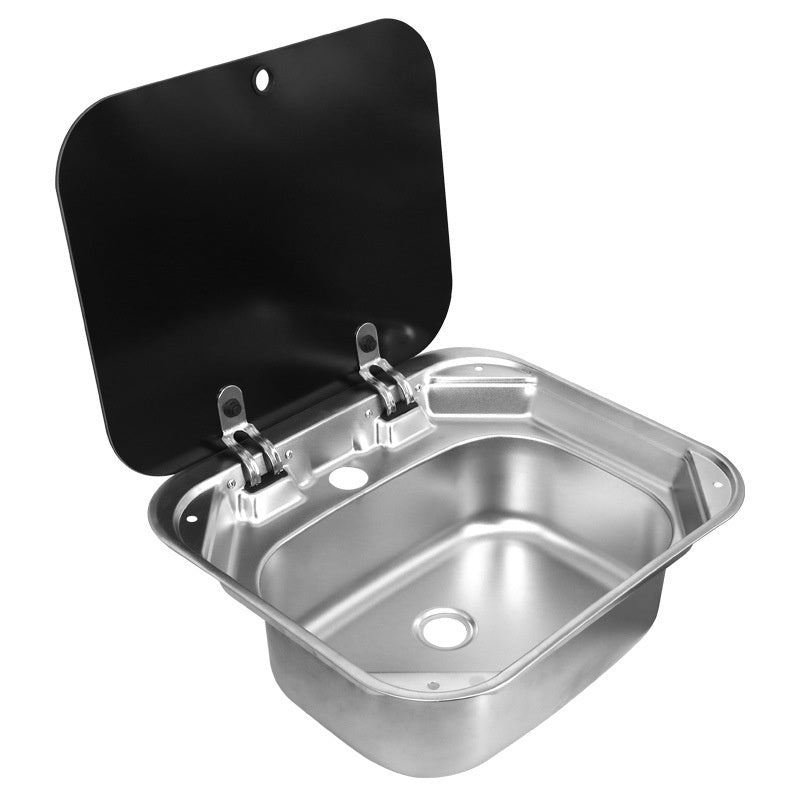 RV Sink With Lid Kitchen Washbasin