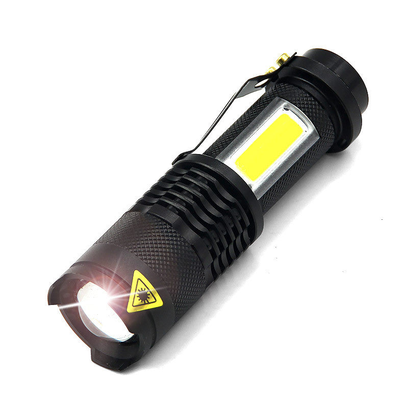 Mini Aluminum Alloy Strong Light Flashlight