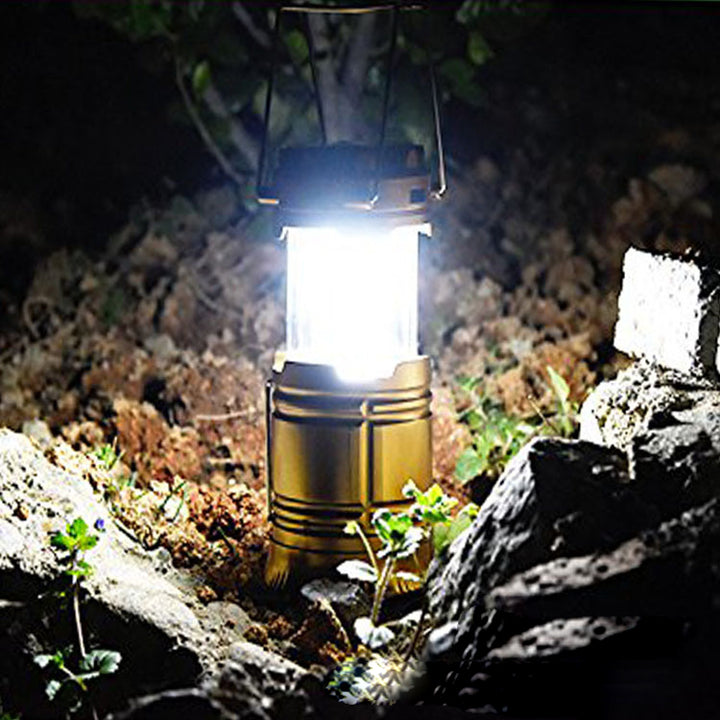 Multifunctional Telescopic Outdoor Camping Lantern Camping Tent Lamp