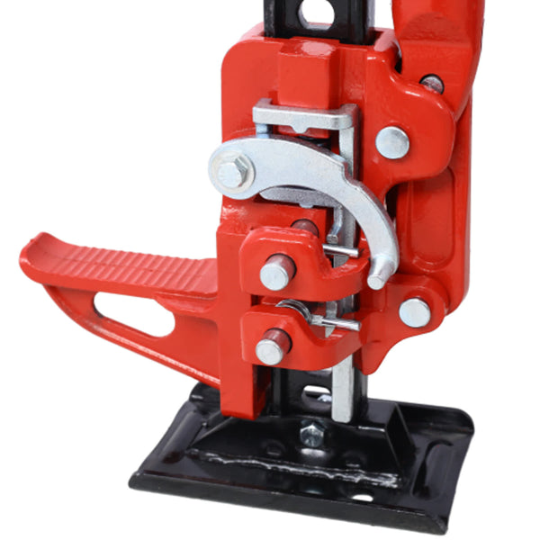 Farm Jack, 48 Inch Multifunctional Farm Jack, 7000 Lbs Multifunctional Jack, Used For Tractors, Trucks SUV, Bumper Lift, Red