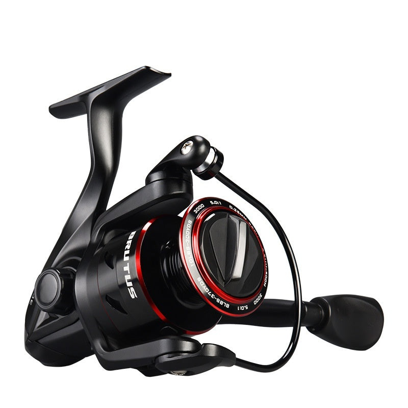 All Metal Spinning Reel with Telescopic Fishing Rod