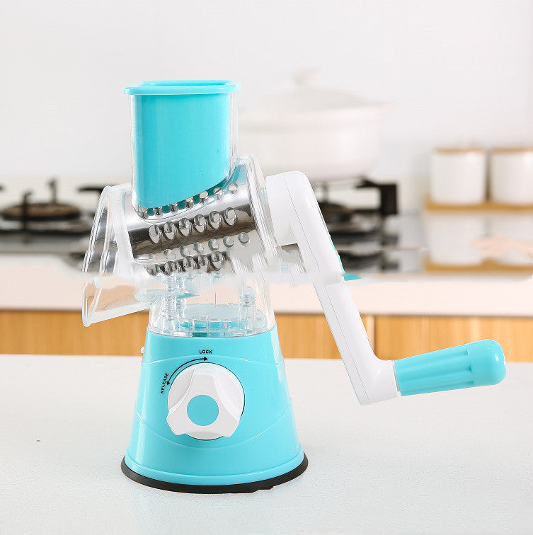 Vertical Rotary Vegetable and Fruit Slicer Grater
