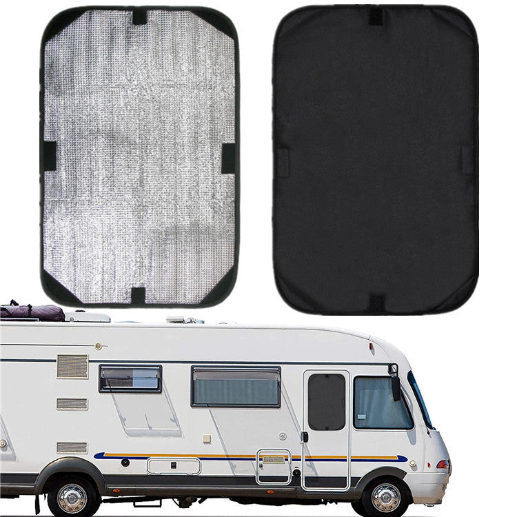 Outdoor Travel RV Privacy Cover Spring And Summer Sunscreen RV Door And Window Sunshade