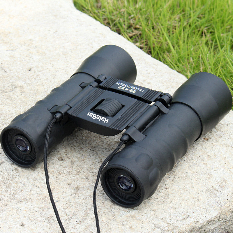 22x32 Folding HD Binoculars with Night Vision for Hunting