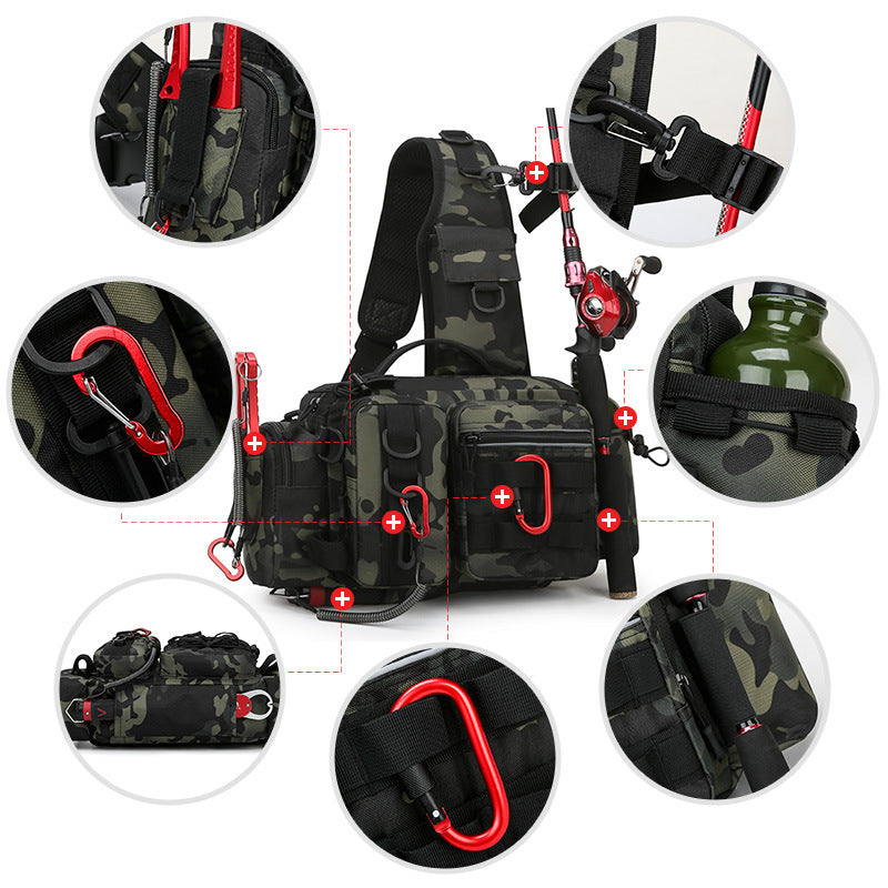 Lure Special Multi-functional Waterproof Outdoor Fishing Equipment Fishing Bag