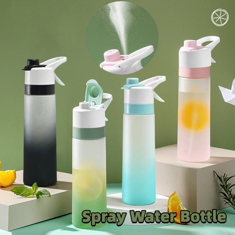 Large Capacity Spray Water Bottle for Sports and Travel