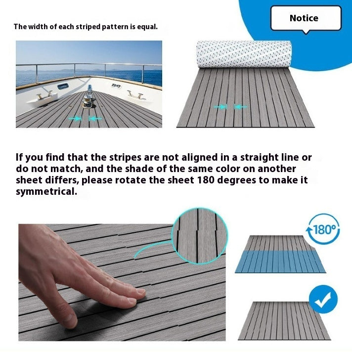 Yacht Deck Anti-slip Wear-resistant Floor RV Anti-slip Mat